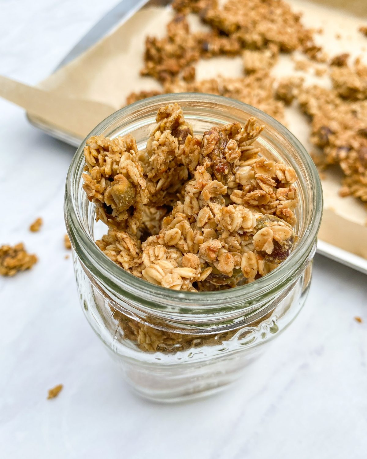 Super Clumpy Cardamom Orange Creamsicle Granola