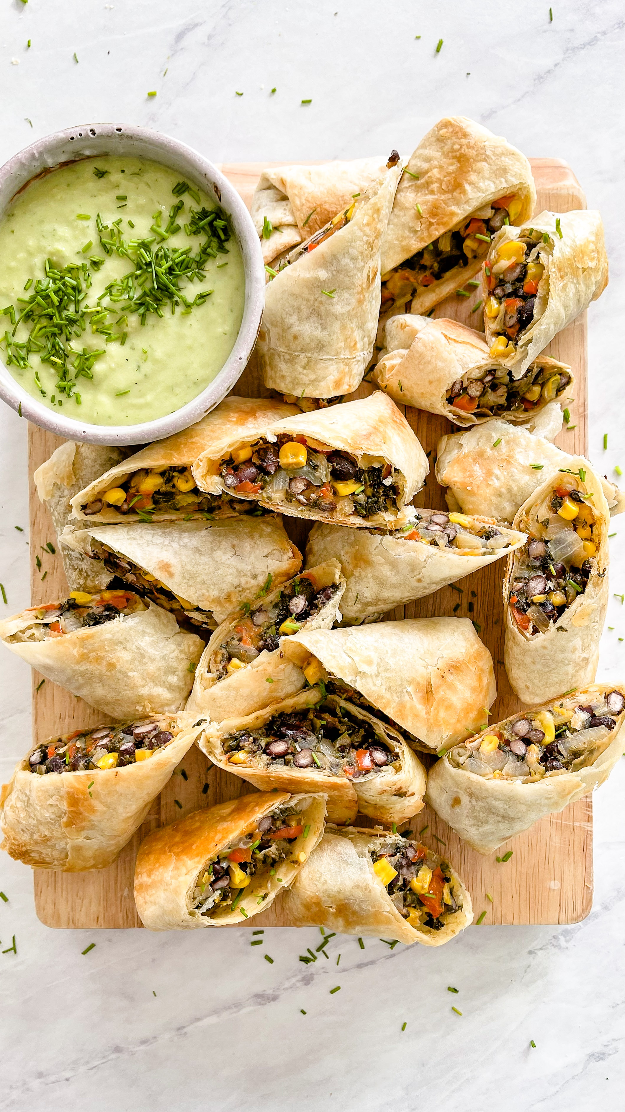 Healthy Chili's Southwestern Egg Rolls - Liz Moody