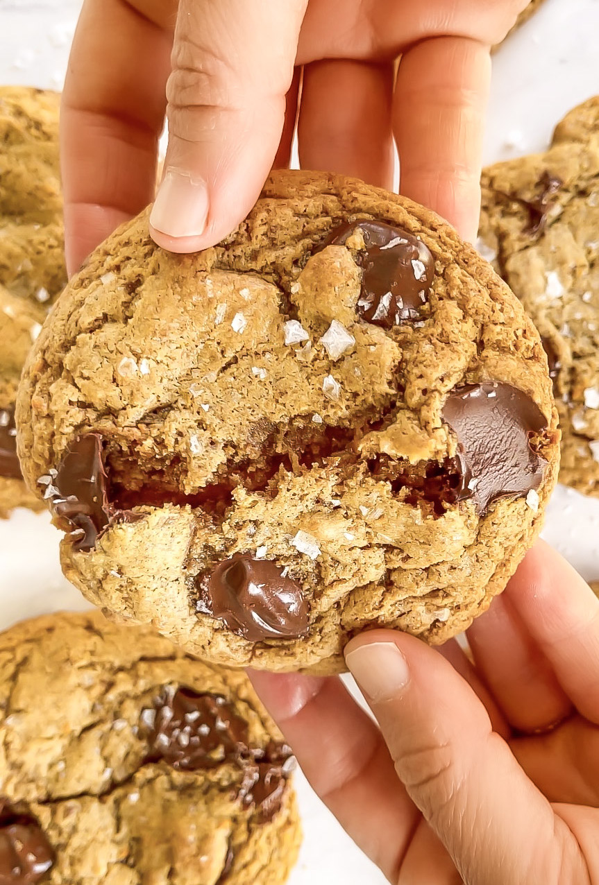 Perfect Paleo Chocolate Chip Cookies - The Defined Dish