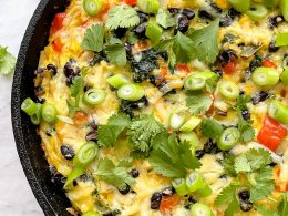 Cast iron vegan breakfast skillet - Cadry's Kitchen