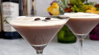 Non-Alcoholic Espresso Martini (healthy!)